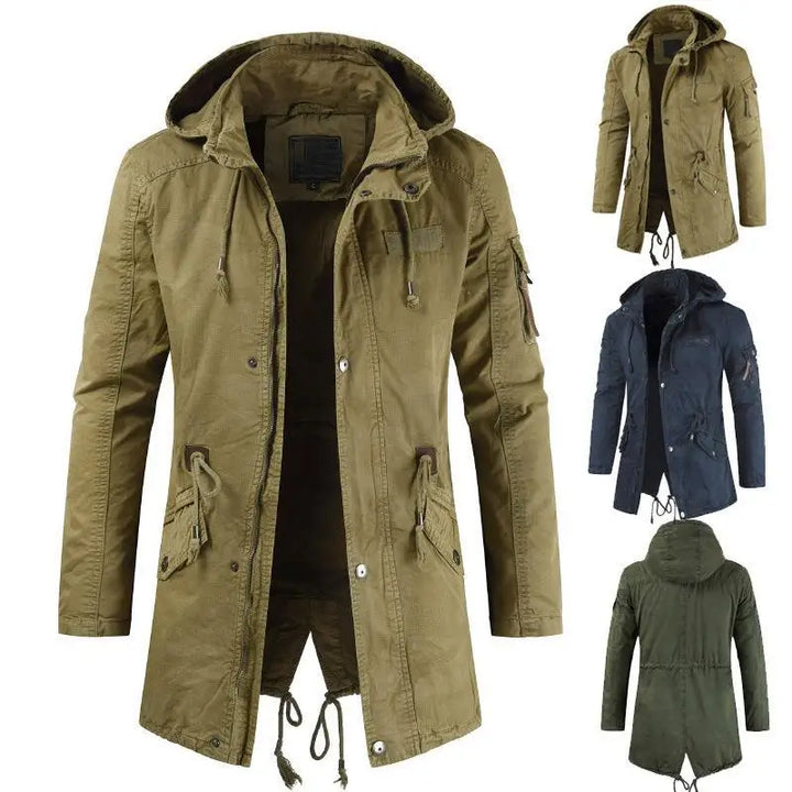 Mirla | Herr Parka Fleece - Bekväm Vindjacka-Eva Jonsson
