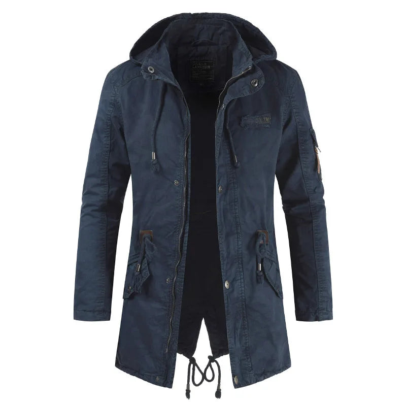 Mirla | Herr Parka Fleece - Bekväm Vindjacka-Eva Jonsson