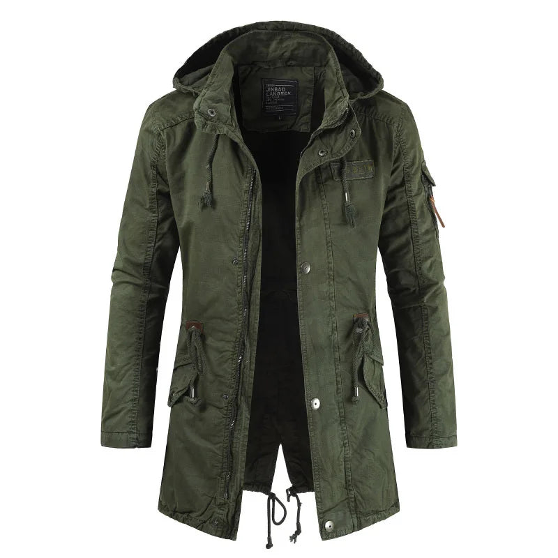 Mirla | Herr Parka Fleece - Bekväm Vindjacka-Eva Jonsson