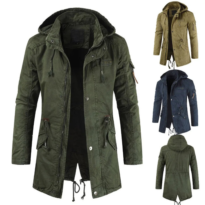 Mirla | Herr Parka Fleece - Bekväm Vindjacka-Eva Jonsson