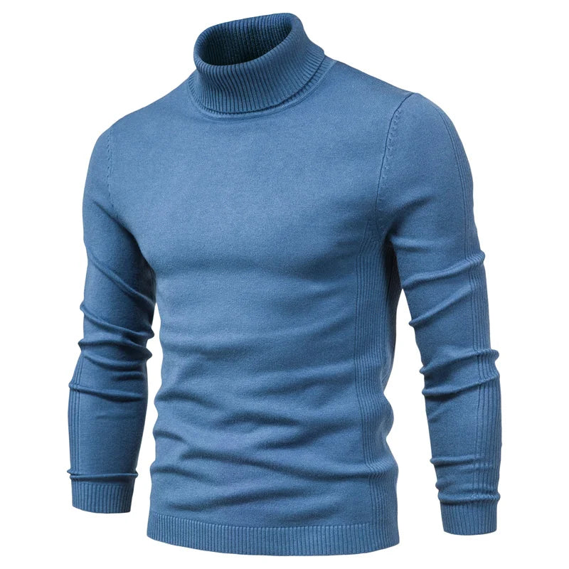 Mirla | Herr Rollkragenpullover I Högkvalitativt Material-Eva Jonsson