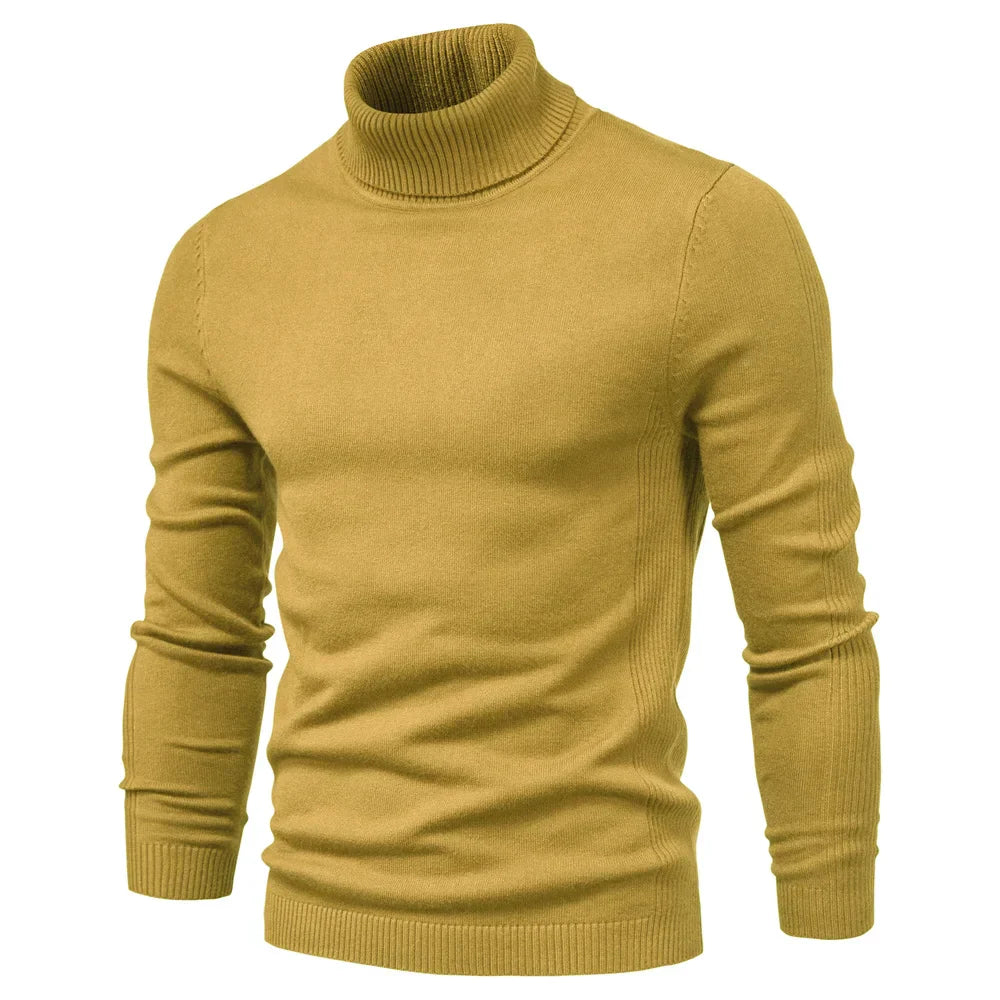 Mirla | Herr Rollkragenpullover I Högkvalitativt Material-Eva Jonsson