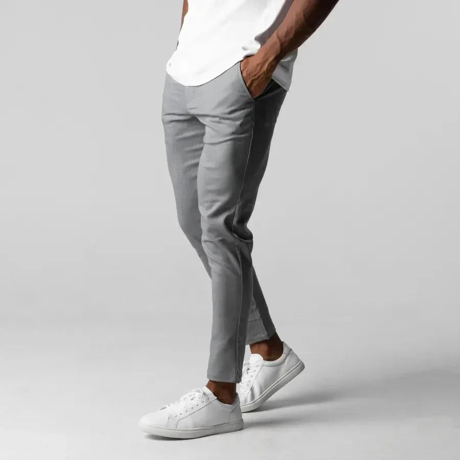 Mirla | Herr Slim Fit Chino Byxor Modern, Bekväm & Mångsidig-Eva Jonsson