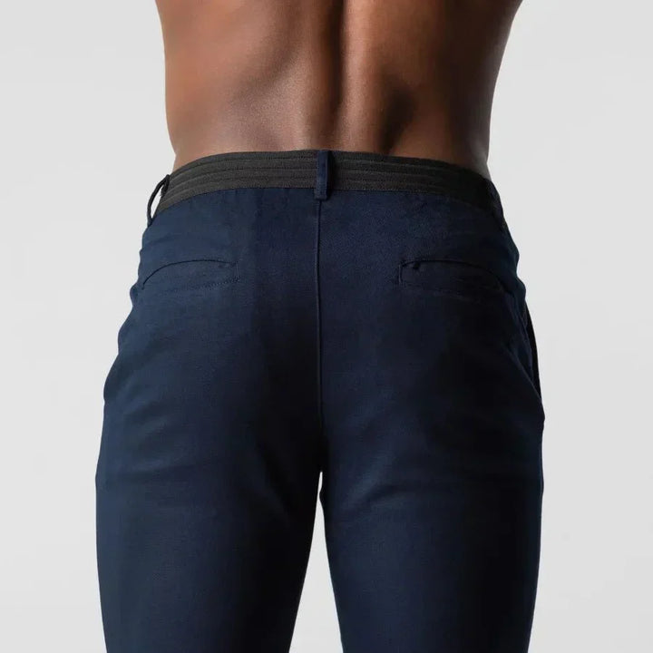 Mirla | Herr Slim Fit Chino Byxor Modern, Bekväm & Mångsidig-Eva Jonsson