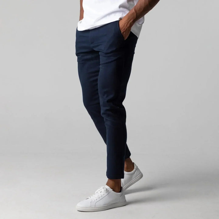 Mirla | Herr Slim Fit Chino Byxor Modern, Bekväm & Mångsidig-Eva Jonsson