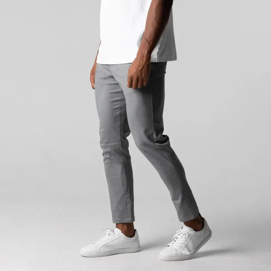 Mirla | Herr Slim Fit Chino Byxor Modern, Bekväm & Mångsidig-Eva Jonsson