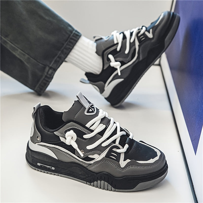 Mirla | Herr Stiliga Snörning Skate Sneakers Med-Eva Jonsson