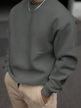 Mirla | Herr Sweatshirt med Rundhals-Eva Jonsson