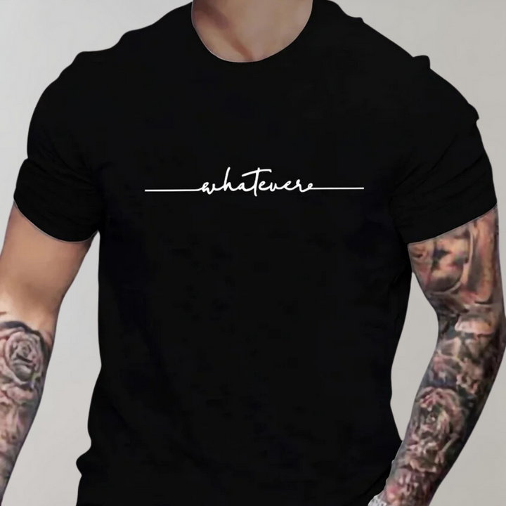 Mirla | Herr T-shirt med rundad halsringning-Eva Jonsson