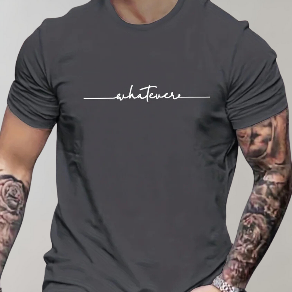 Mirla | Herr T-shirt med rundad halsringning-Eva Jonsson