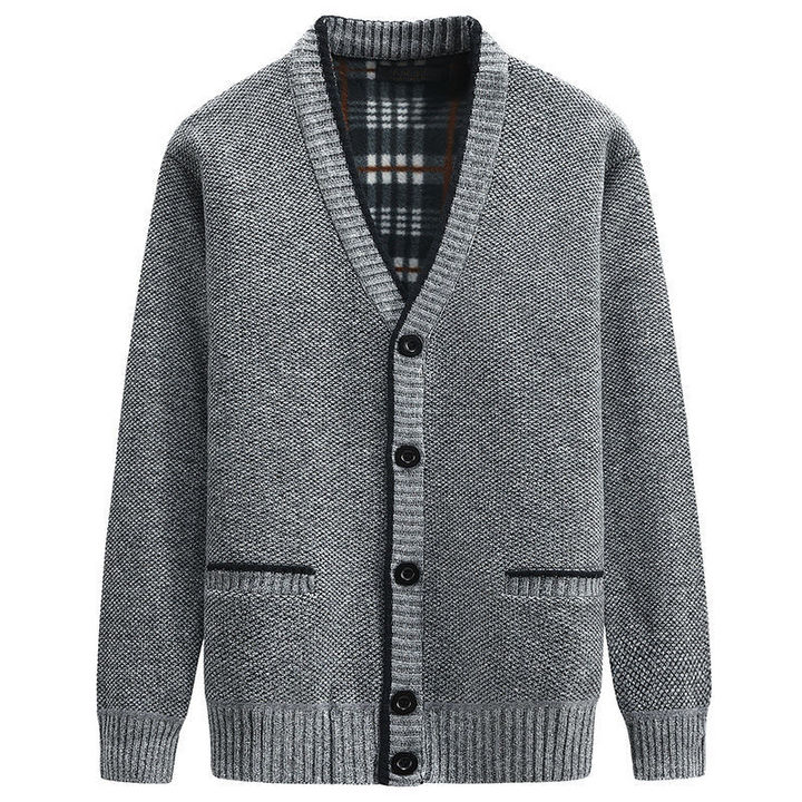 Mirla | Herr Utomhus Stickad Jacka Elegant-Eva Jonsson