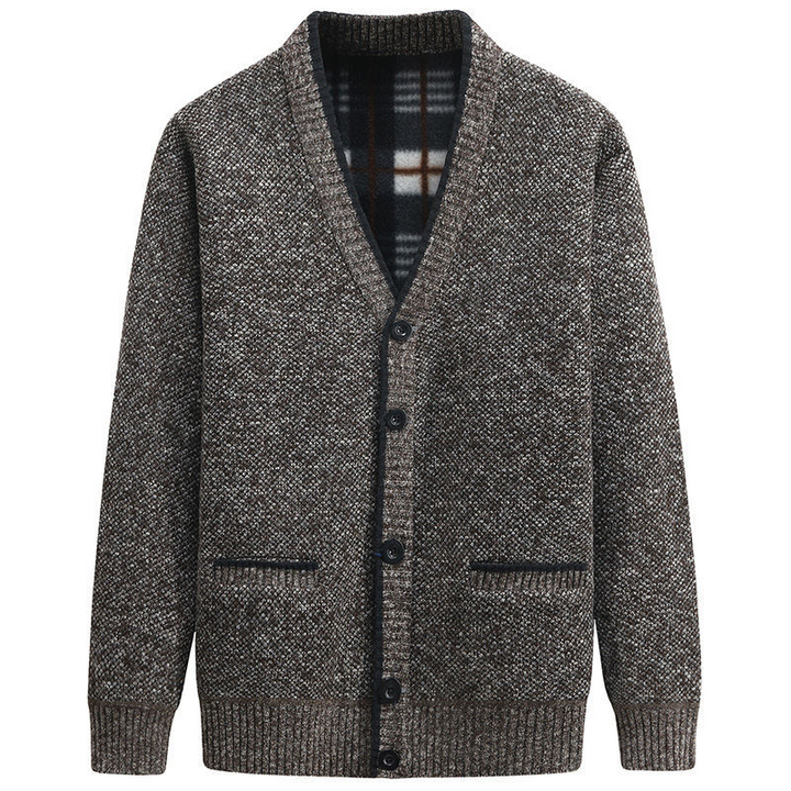Mirla | Herr Utomhus Stickad Jacka Elegant-Eva Jonsson
