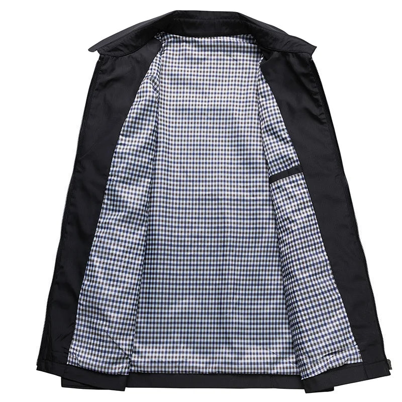 Mirla | Herr Zip-Up Fritidsjacka-Eva Jonsson