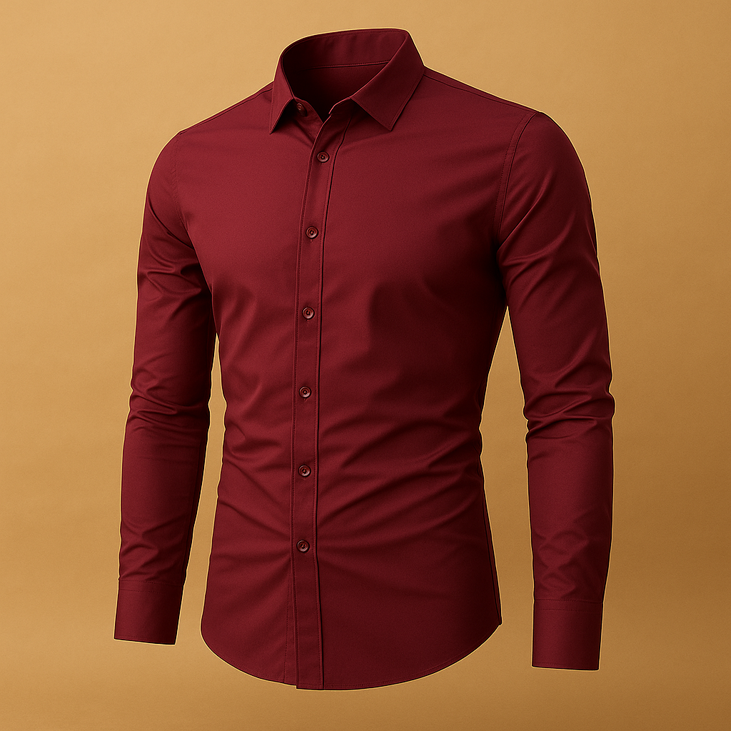 Mirla | Herr-fit-shirt med reverskrage - Skjortor-Eva Jonsson