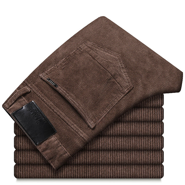 Mirla | Herr stretch-velourbyxor-Eva Jonsson