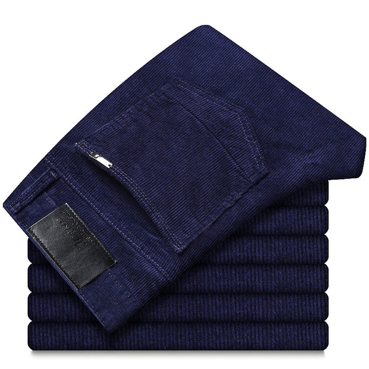 Mirla | Herr stretch-velourbyxor-Eva Jonsson