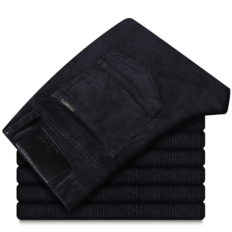 Mirla | Herr stretch-velourbyxor-Eva Jonsson