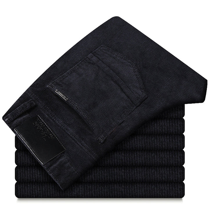 Mirla | Herr stretch-velourbyxor-Eva Jonsson