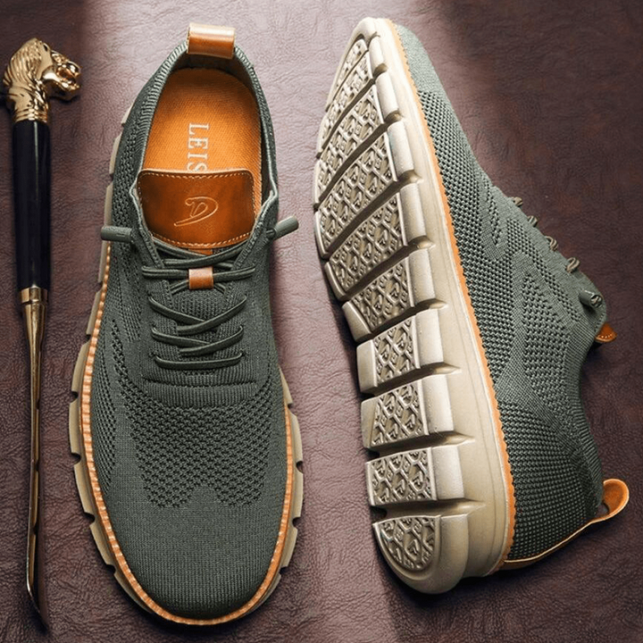 Mirla | Herrar Lättvikt Lätt Sneakers för män med Antiglid Design-Eva Jonsson