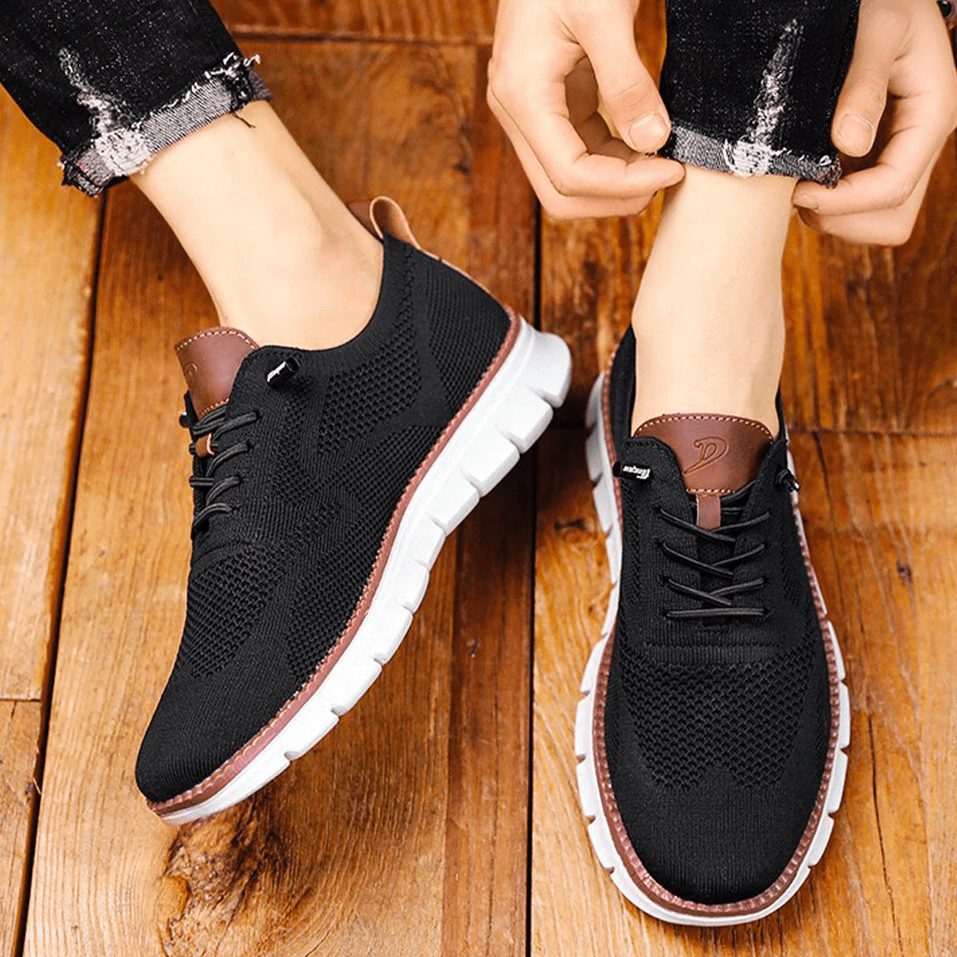 Mirla | Herrar Lättvikt Lätt Sneakers för män med Antiglid Design-Eva Jonsson