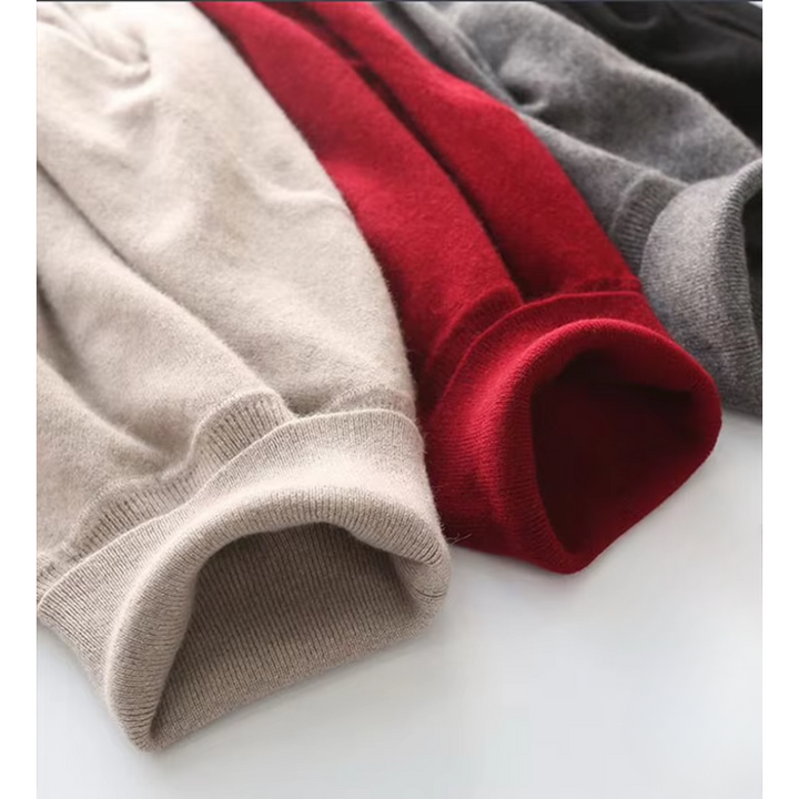 Mirla | Herrar Ullenpullover med Rullkrage och Slankt Design-Eva Jonsson