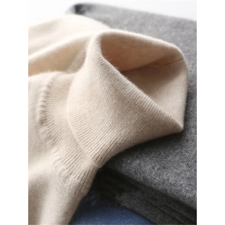 Mirla | Herrar Ullenpullover med Rullkrage och Slankt Design-Eva Jonsson