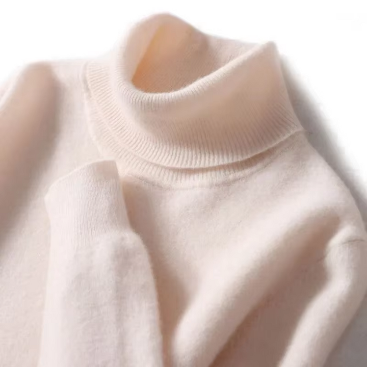 Mirla | Herrar Ullenpullover med Rullkrage och Slankt Design-Eva Jonsson