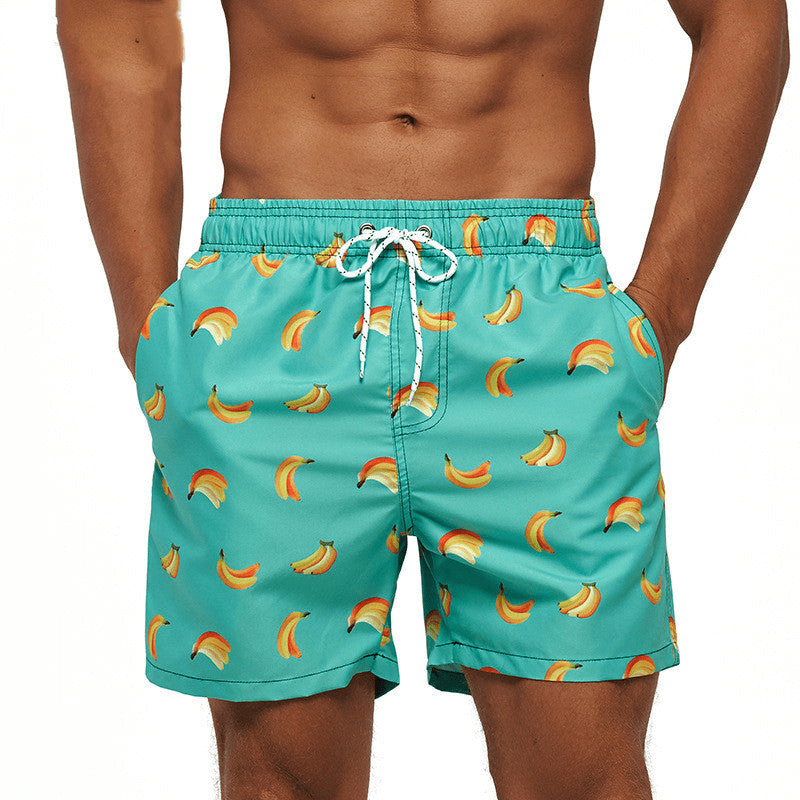 Mirla | Herrarnas badshorts grafiskt tryck-Eva Jonsson