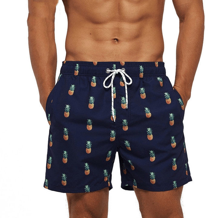 Mirla | Herrarnas badshorts grafiskt tryck-Eva Jonsson