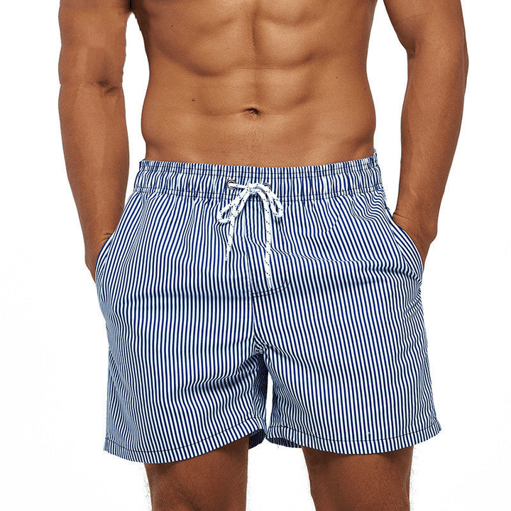 Mirla | Herrarnas badshorts grafiskt tryck-Eva Jonsson