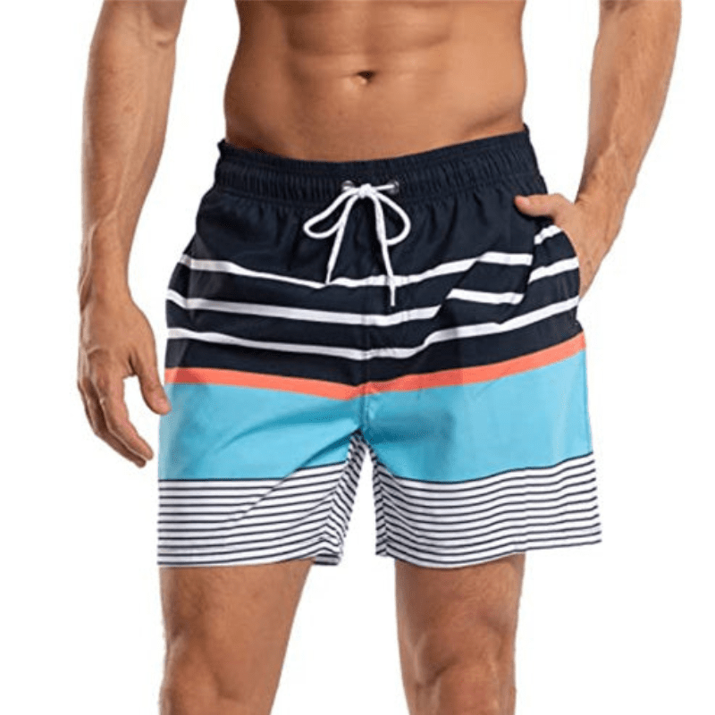 Mirla | Herrarnas badshorts grafiskt tryck-Eva Jonsson
