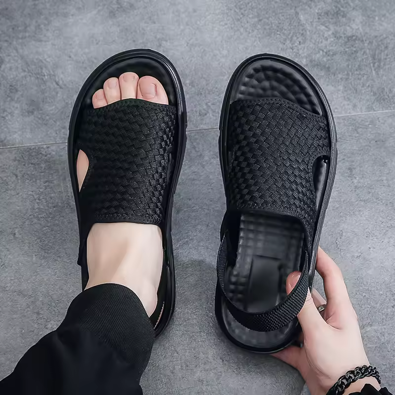 Mirla | Herrens ortopediska sandaler Bekväma tofflor för män-Eva Jonsson