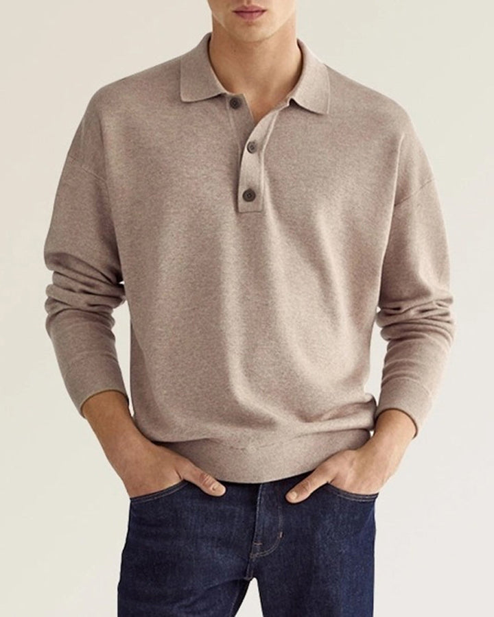 Mirla | Herrskjorta Långärmad med Button-Down-Krage-Eva Jonsson