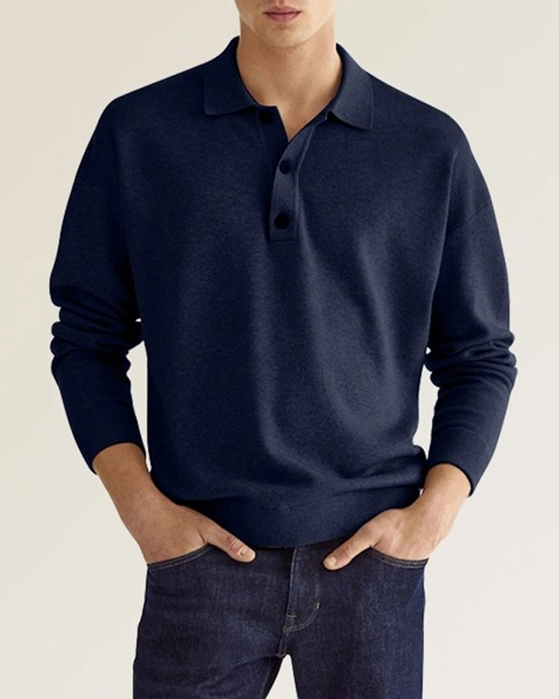 Mirla | Herrskjorta Långärmad med Button-Down-Krage-Eva Jonsson