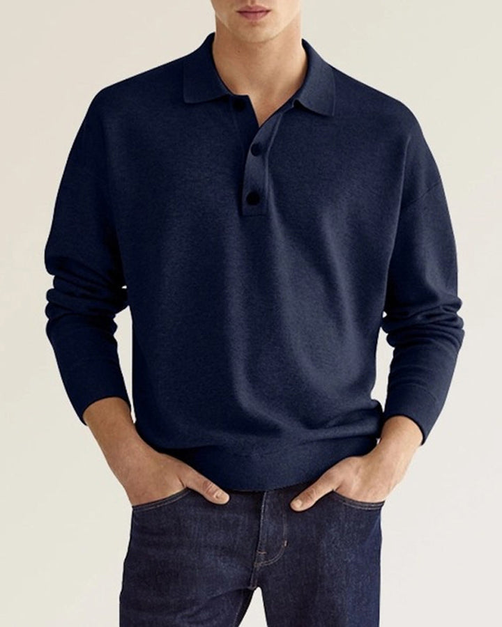 Mirla | Herrskjorta Långärmad med Button-Down-Krage-Eva Jonsson