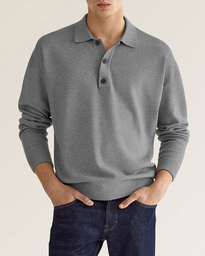Mirla | Herrskjorta Långärmad med Button-Down-Krage-Eva Jonsson