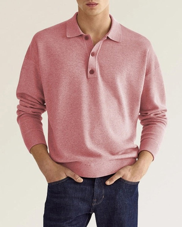 Mirla | Herrskjorta Långärmad med Button-Down-Krage-Eva Jonsson