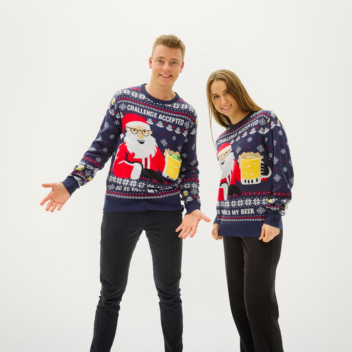 Mirla | Ho Ho Hold My Beer Sweatshirt Dam-Eva Jonsson