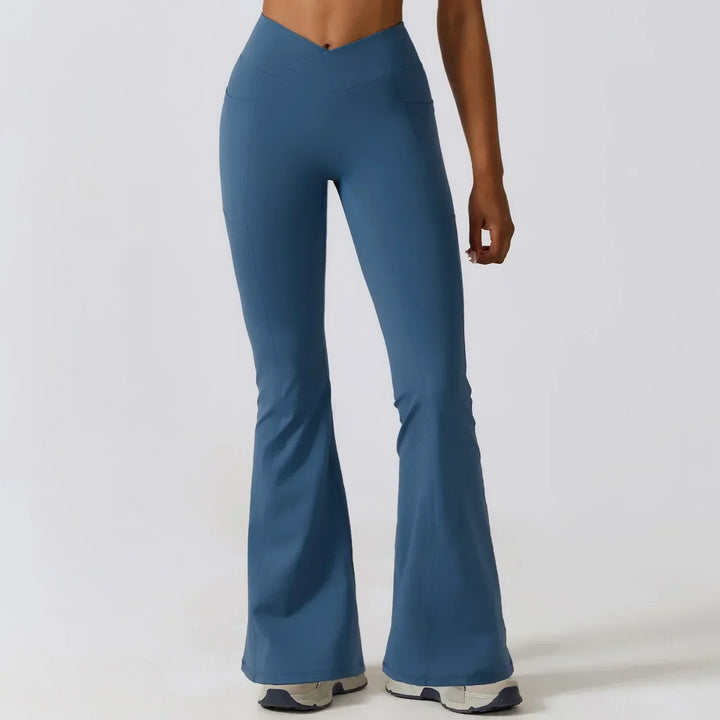 Mirla | Hög midja flare leggings-Eva Jonsson