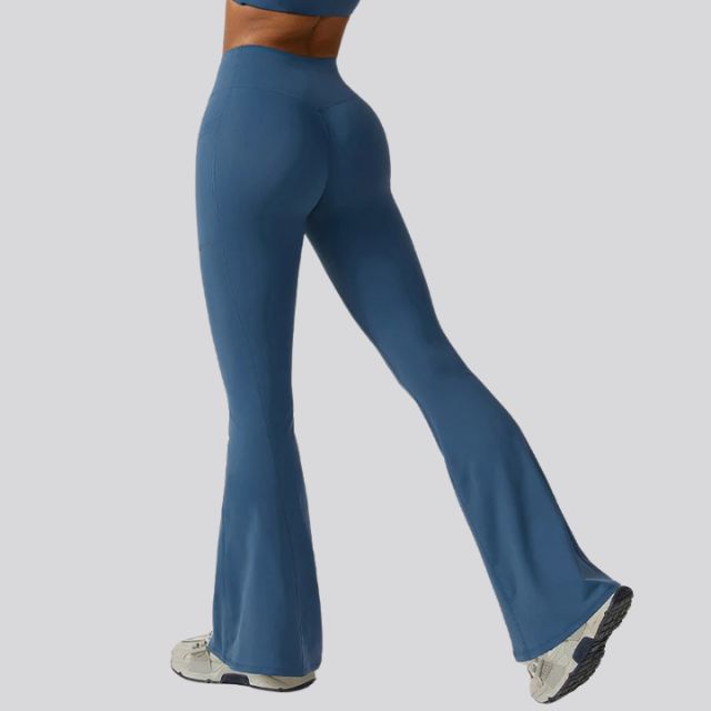Mirla | Hög midja flare leggings-Eva Jonsson