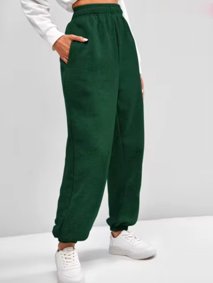 Mirla | Hög midja joggingsbyxor-Eva Jonsson