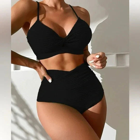 Mirla | Hög midja push up bikini för sommaren-Eva Jonsson