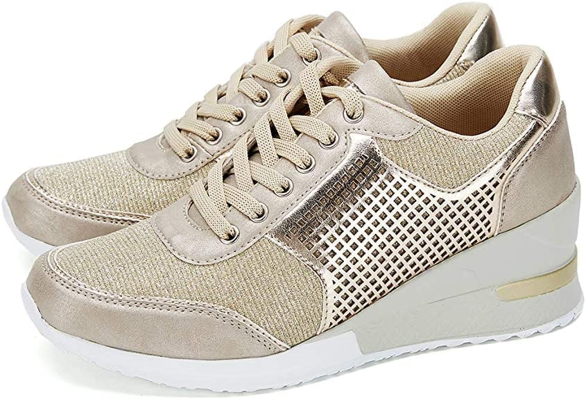 Mirla | Högklackad sneaker med kiladesign för kvinnor-Eva Jonsson