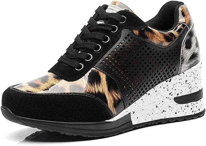 Mirla | Högklackad sneaker med kiladesign för kvinnor-Eva Jonsson