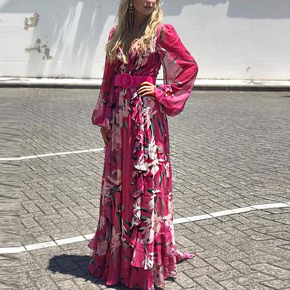 Mirla | Högkvalitativ Elegant Maxiklänning Mode för kvinnor-Eva Jonsson