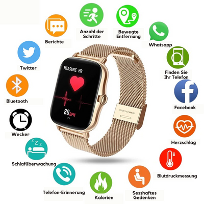Mirla | Högkvalitativ multifunktionell smartwatch-Eva Jonsson