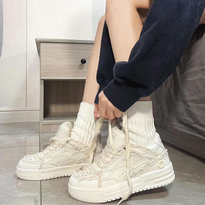 Mirla | Högkvalitativa Y2K-sneakers i bruten blå-Eva Jonsson