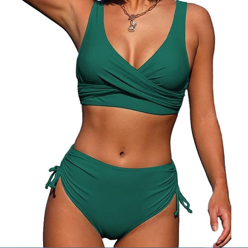 Mirla | Högmidjade vadderade bikini-Eva Jonsson