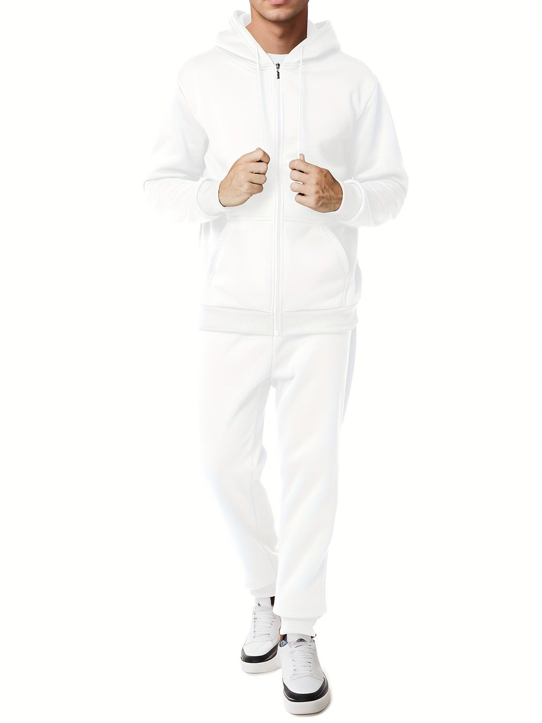 Mirla | Hooded Sweatshirt med Byxor för Herrar-Eva Jonsson