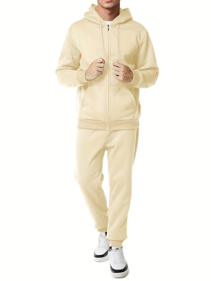 Mirla | Hooded Sweatshirt med Byxor för Herrar-Eva Jonsson
